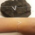 V Bracelets For Women  Stainless Steel Chain - ROUTINE FASHION